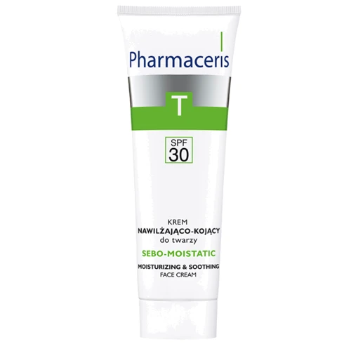 Pharmaceris Увлажняющий успокаивающий крем SPF 30 во время и после лечения акне SEBO-MOISTATIC 50 ml