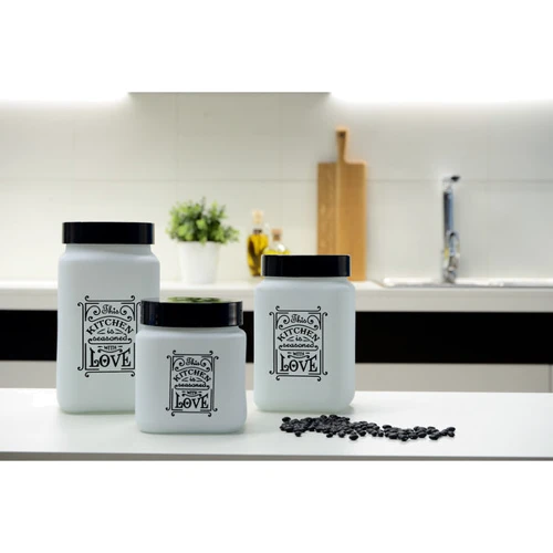 Емкость для хранения HEREVIN Kitchen White Mat 2 л (147016-803): Тип Банка