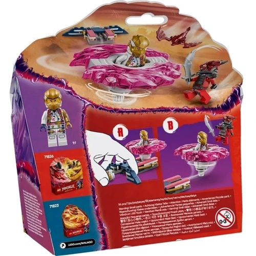 Конструктор LEGO Ninjago Дракон Сори Спин-джитсу 56 деталей (71824): Серия NINJAGO