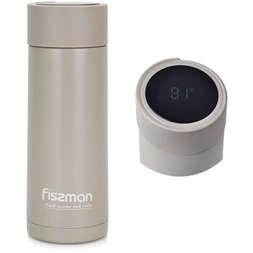Термос Fissman 390 мл бежевый (9868): Тип термос