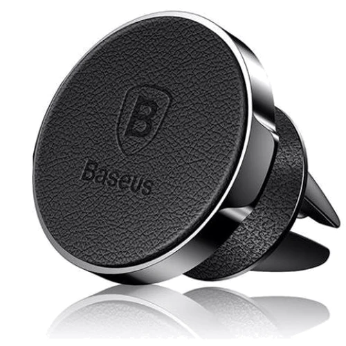 Держатель Baseus Car Holder Air Vent Magnetic Small Ears Bracket Black (SUER-E01): Особенности магнитный, автодержатель