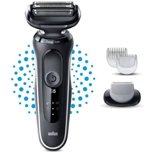 Электробритва Braun Series 5 51-W1600s BLACK / WHITE: Возможность влажного бритья есть