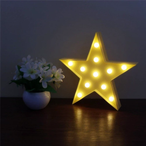 Декоративный LED светильник ночник Звездочка UFT Funny Lamp Star: Установка На стене, На столе