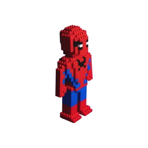 Конструктор VitaToys Pixel Heroes Спайдермен, 527 деталей (VTK 0045)