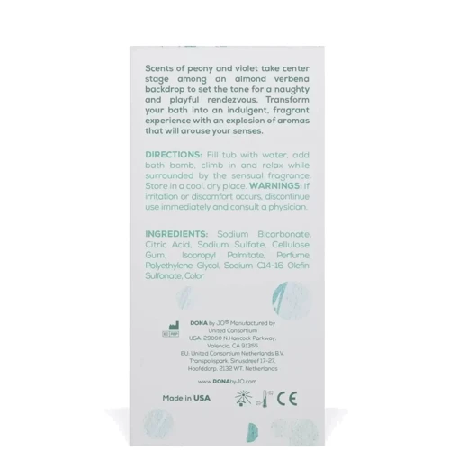 Розпродаж! Набір бомб для ванни Dona Bath Bomb Naughty Sinful Spring (140 гр) (Термін придатності до 08.21)