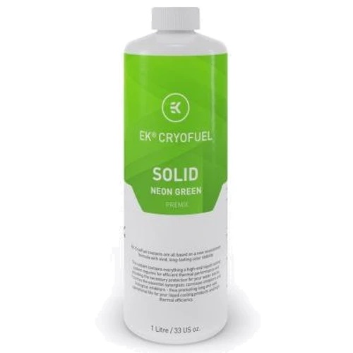 Система охолодження EKWB EK-CryoFuel Solid Neon Green (Premix 1000mL) (3831109880364)