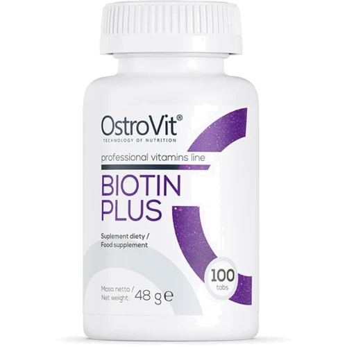 

OstroVit Biotin Plus Биотин 100 таблеток