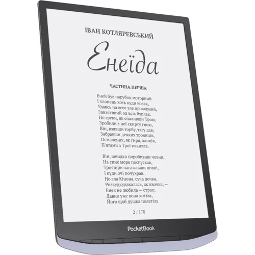 Електронна книга PocketBook 1040D InkPad X Pro Mist Grey (PB1040D-M-WW): Бездротові можливості Bluetooth / Wi-Fi