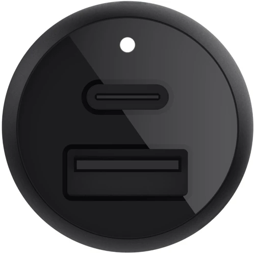 Зарядний пристрій Belkin Car Charger USB-C та USB 32W Black (CCB003BTBK): Тип автомобільне