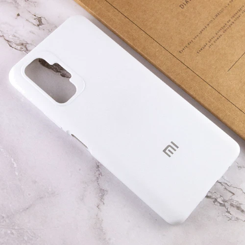 Аксессуар для смартфона Mobile Case Silicone Cover White for Xiaomi Redmi Note 10 Pro / 10 Pro Max: Пленка в комплекте нет