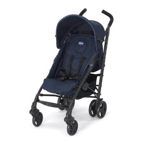 Коляска-тростина Chicco Lite Way Top + бампер (синій) (60888.09)