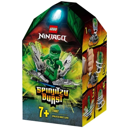 Конструктор LEGO Ninjago Шквал Кружитцу — Ллойд 48 деталей (70687): Количество деталей, шт. 48