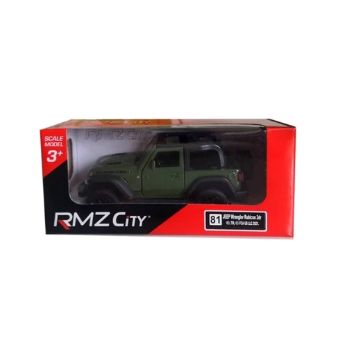 Машинка Uni-Fortune JEEP WRANGLER RUBICON 2021 открытый верх (554060NT)