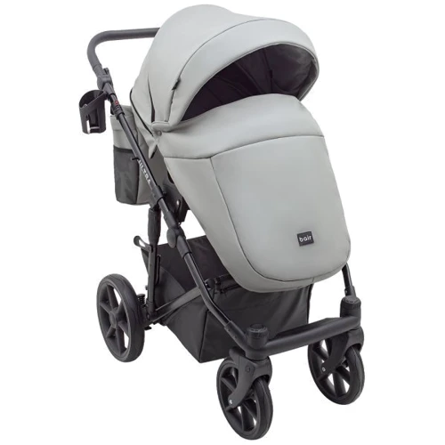Універсальна коляска 2 в 1 Bair Ultra ECO U-45 світло-сіра (680616): Можливість встановлення люльки есть
