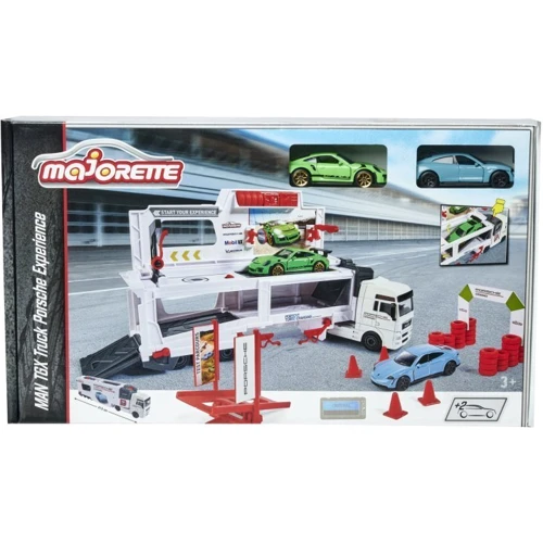 Игровой набор Majorette Трейлер МАН перевозчик Порше (3467452063125) (2053304)