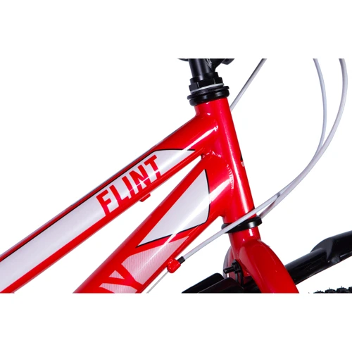 Велосипед ST 24" Discovery FLINT DD рама- 13" с крылом Pl 2024 красный (OPS-DIS-24-346)