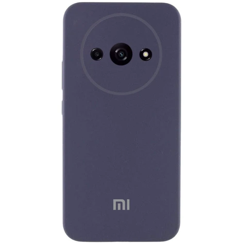 Чехол для телефонов Lakshmi Premium Silicone Case with Logo Full Camera Dark Gray for Xiaomi Redmi A3