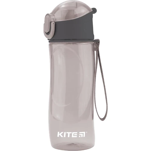 Пляшка для води Kite 530 мл, сіра (K18-400-03)