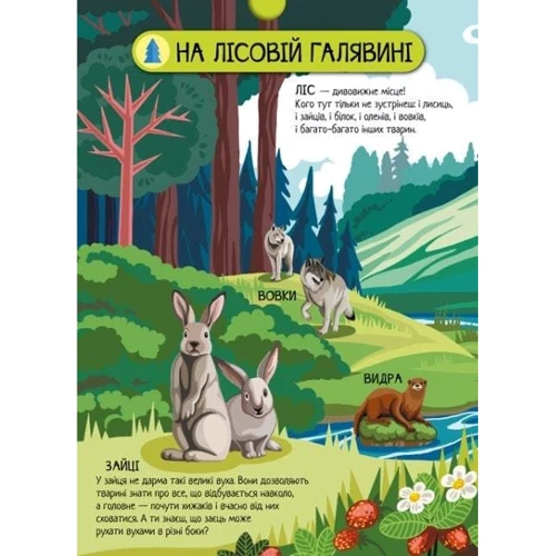 Анастасія Толмачова: Велика ігрова енциклопедія. Тварини лісу (із 3D моделями): Производитель Ранок
