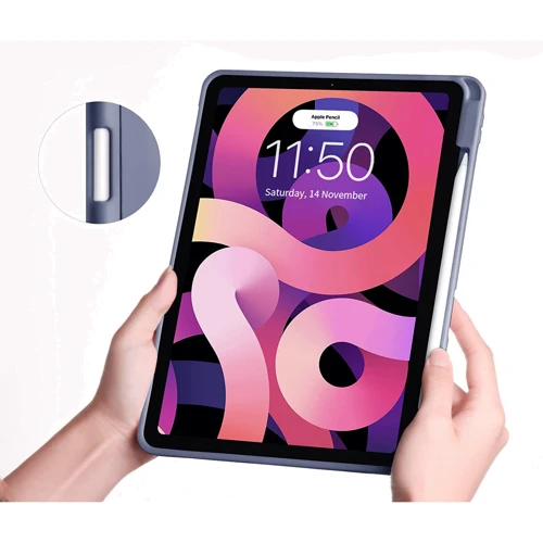 Аксесуар для iPad BeCover Direct Charge Pen with Pencil mount Purple for iPad 10.9 (2022 / 2024) / iPad 11 2025 (708501): Колір фіолетовий