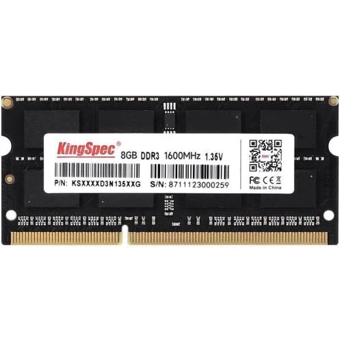 KingSpec 8 GB SO-DIMM DDR3L 1600 MHz (KS1600D3N13508G)