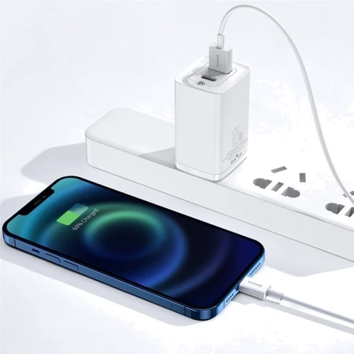 Кабель Baseus USB Cable to Lightning Superior Series 2.4A White 2m (CALYS-C02) фото 6