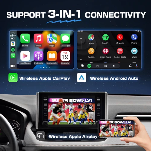 Бездротовий адаптер Ottocast Ottoadapter Wireless CarPlay/ Android Auto 3-in-1 Adapter (MX360) фото 6