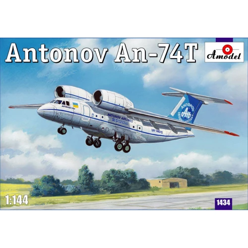 Модель Amodel Самолет Ан-74Т (AMO1434)