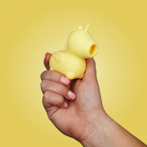 Вібратор-єдиноріжка Unihorn - Bean Blossom, пульсуючий язичок