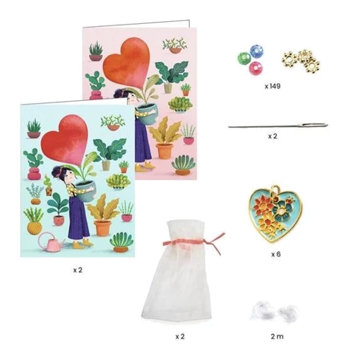 Набір для прикрас Djeco Браслет дружби Серце (DJ00010)