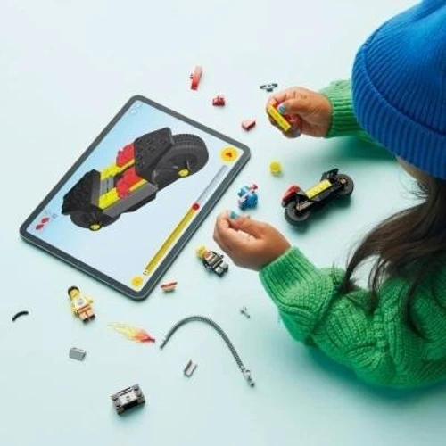 Конструктор LEGO City Пожарный спасательный мотоцикл 57 деталей (60410) фото 4