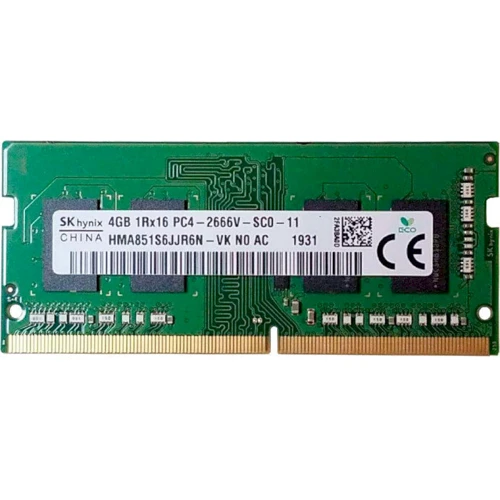SK hynix 4 GB DDR4 2666 MHz (HMA851S6JJR6N-VK)