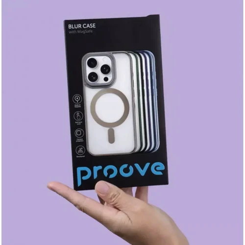 Чехол для iPhone Proove Blur Case with Magnetic Ring Black for iPhone 14 Pro Max: Тип чехла накладка на заднюю часть