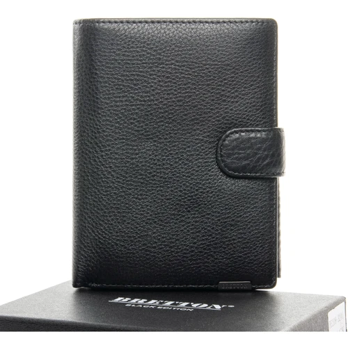 Мужской кошелек Bretton черный (208-3240 black)