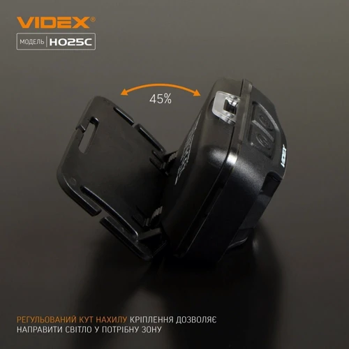 Фонарь туристический Videx 310Lm 5000K (VLF-H025C): Сертификат защищенности IPX5