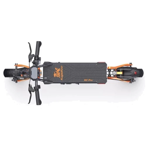 Электросамокат Kugoo Kirin G2 PRO New (600 Вт; 15 А/ч; 48 В), черный: Вес устройства, кг 26.7