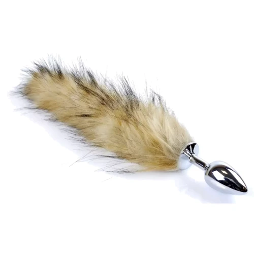 Анальная пробка S с хвостом BOSS of TOYS Boss Series - Fox TAIL Brown XL, BS6400098
