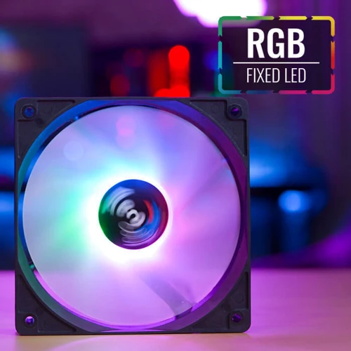Кулер Aerocool Frost 12 PWM FRGB 4P, 12CM PC FAN: Уровень шума, dB 27.5