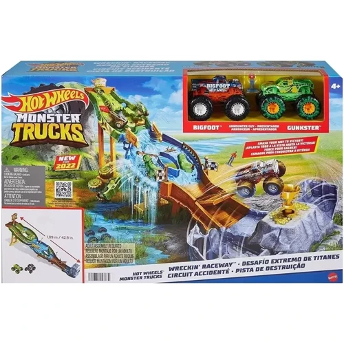 Игровой набор Hot Wheels Гонки титанов Безумная гонка (HGV12): Производитель Hot Wheels