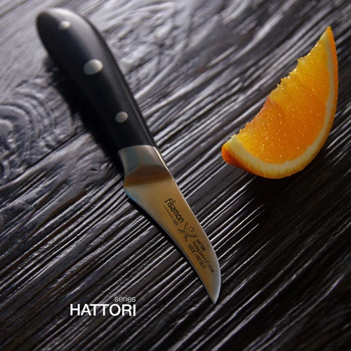Нож Fissman Hattori для чистки овощей 6 см (2529): Лезвие Нержавеющая сталь