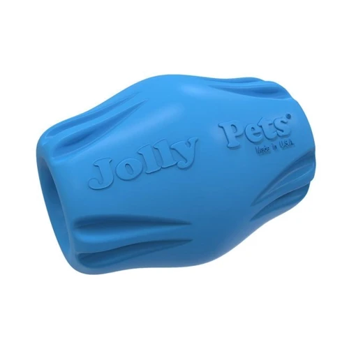 Игрушка для собак Jolly Pets Боббл Средняя кость для жевания 6.5 см Синяя (JB025)