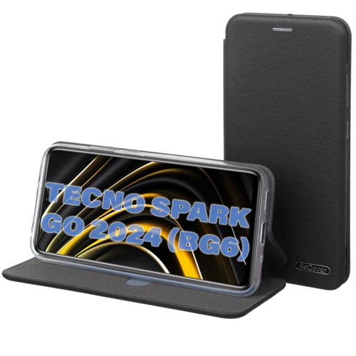 Аксессуар для смартфона BeCover Book Exclusive Black for Tecno Spark Go 2024 (BG6) (711262)