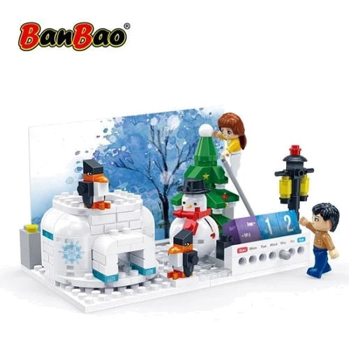 Конструктор Banbao Пори року Зима 198 ел. (6630): Виробник BanBao