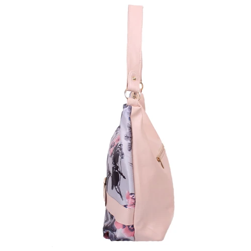 Сумка женская хобо Valiria Fashion разноцветная (DET15064-3): Тип ручки Длинная ручка