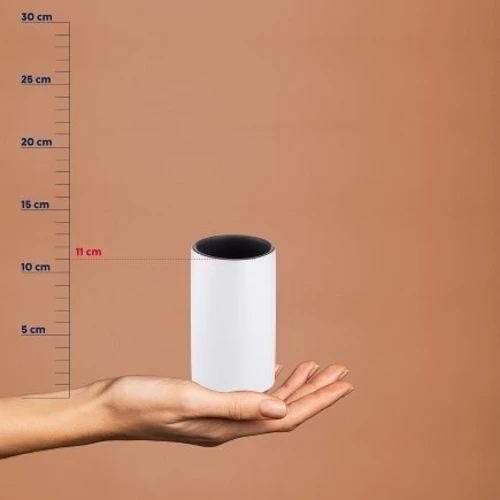 Склянка для зубних щіток KELA Matsi білий 11х7 см (23706)