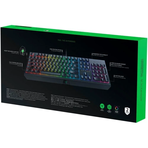 Клавіатура Razer BlackWidow Green Switch (RZ03-02860100-R3M1): Підключення дротове