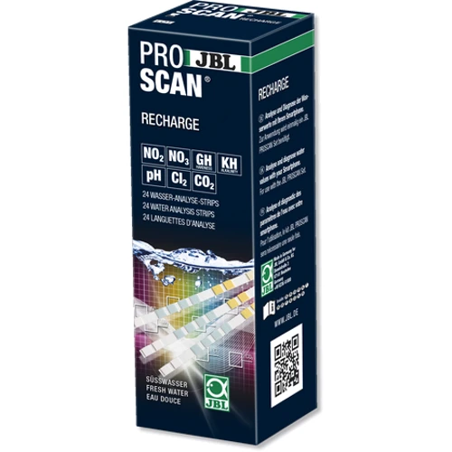 Тест JBL Proscan Recharge Refill на смартфоне для пресноводных аквариумов 24 шт (25421)