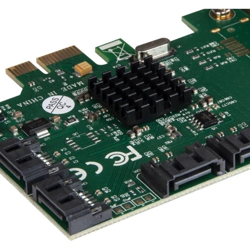 Frime PCI-E x1 to 4 x Sata III 88SE9215 (ECF-PCIEto4SATAIII002): Роз'єми SATA/eSATA