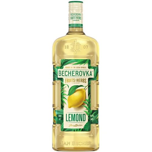 Настойка Becherovka Lemond 1л, 20% (STA8594405105528)