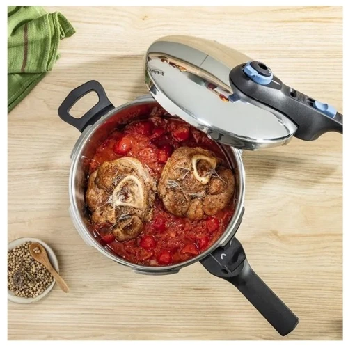 Скороварка Tefal Secure Trendy 8 л с паровой корзинкой (P2584401)